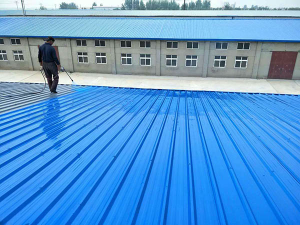 莱州 彩钢瓦喷漆翻新工业厂房、仓库